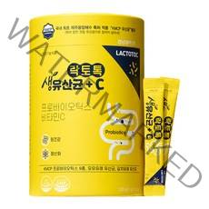 경남제약 락토톡 생유산균 비타민C 60p, 120g, 1개
