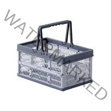 마켓비 KONTINO 폴딩바스켓 8L, 투톤그레이, 1개