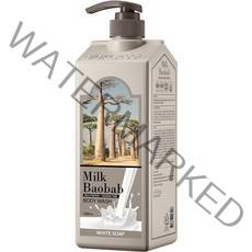 밀크바오밥 대용량 바디워시 화이트솝향, 1000ml, 1개