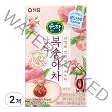 순작 납작복숭아차 티백, 1.8g, 20개입, 2개