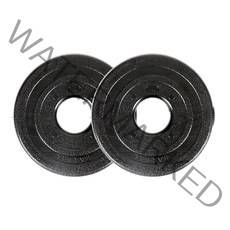 아리프 다이나믹 중량 바벨 원판 50mm용, 2.5kg, 2개, 블랙