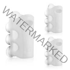 스타리움 흡착식 샤워 홀더, 3개, 화이트