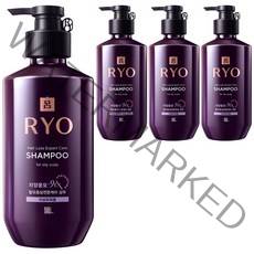 려 자양윤모 9EX 탈모증상전문케어 지성두피용 샴푸, 400ml, 4개