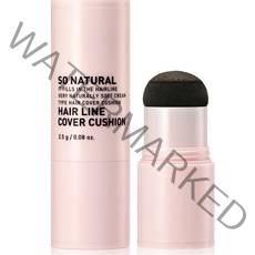 쏘내추럴 헤어 라인 커버 쿠션 2.5g, 다크 브라운, 1개