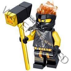 Ninjago 팬텀 닌자 빌딩 블록 Aberdeen Gold Weapon Lloyd Zankai 여덟 번째 시즌 소년 교육 장난감 9, 시안A120코우