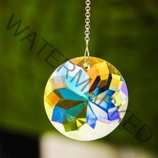 태양 포수 크리스탈 프리즘 레인보우 교수형 펜던트 조명 펜던트 레인보우 홈 웨딩 파티 장식 장식품, 색상