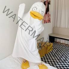 빅덕 오리 인형탈 수면 잠옷