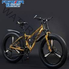 풀샥MTB 산악자전거 산악용 팻바이크 엠티비 바퀴큰 펫바이크 바퀴두꺼운 오프로드 광폭타이어, 30단, 26인치, K