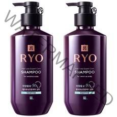 려 자양윤모 탈모증상케어 샴푸 민감성 두피용, 2개, 400ml