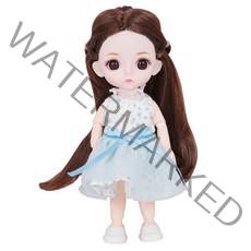 세리엘 미니 노아 드레스 구체관절인형 B2, 브라운