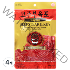 코주부 육포 오리지날, 50g, 4개
