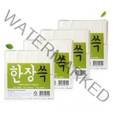 한장쓱 강아지 배변 패드 100매, 4개