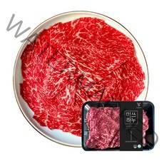 미쓰하누 1++(9) 한우불고기 200g 샤브샤브 요리용 소불고기용, 한우불고기800g 200g*4팩