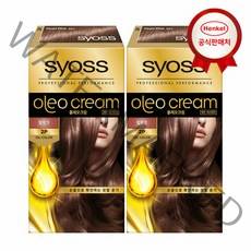 헨켈 [사이오스 여행키트 증정] 사이오스 올레오크림 새치염색제 x 2개, 5N 코코아브라운 2개, 선택완료
