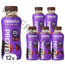 랩노쉬 프로틴 드링크 카카오, 350ml, 12개