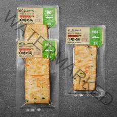 고래사어묵 야채어묵, 130g, 3봉