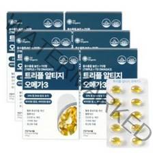 투오가닉 트리플 알티지 rTG DHA 오메가3 650mg 60캡슐, 6개