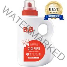 비앤비 섬유 유아 세제 베이비파우더향, 1개, 1500ml
