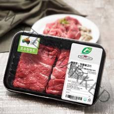 미트엔조이 호주산 소고기 척롤 불고기용 (냉장), 400g, 1개