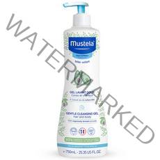 무스텔라 젠틀 클렌징 젤 샴푸 앤 바디워시, 750ml, 1개
