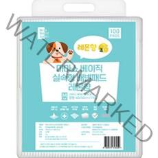 마마쇼 베이직 배변유도제 함유 실속형 배변패드 레몬향, 100개입, 1개