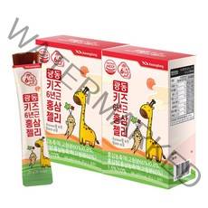 광동 6년근 키즈홍삼젤리, 600g, 2박스