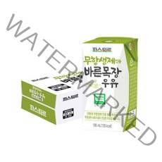 파스퇴르 무항생제인증 바른목장우유 195ml 18입 36입 / 멸균우유, 01. 파스퇴르 바른목장우유 195ml 18입, 1개