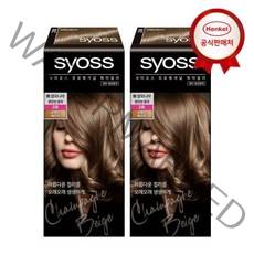 헨켈뷰티 [퍼실 300ml 증정] 사이오스 프로페셔널 헤어칼라 새치염색약 X 2개, 2P 누드핑크 2개