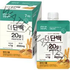 빙그레 더단백 파우더 곡물, 32g, 7개