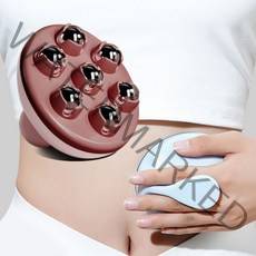 스탠다코 순환에 좋은 자석 림프 마사지볼, 1개, 핑크