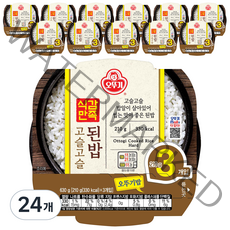 오뚜기 식감만족 고슬고슬된밥, 210g, 24개