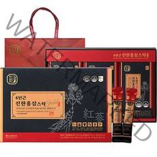 한삼인 6년근 진한 홍삼스틱 10mlx30포 + 쇼핑백, 300g, 1개