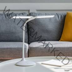 프리즘 방전방지 충전식 무선 LED 스탠드 PL-1400, 화이트