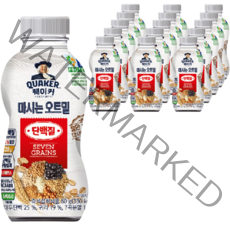 퀘이커 마시는 오트밀 단백질, 80g, 16개