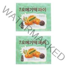 컬러슈가 제주 오메기 떡파이, 280g, 2개