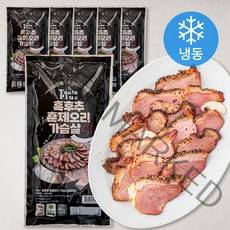 GAMI 흑후추 훈제오리 가슴살 슬라이스 (냉동), 160g, 6개