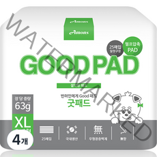 아몬스 국산 굿패드, 4개, 25개입