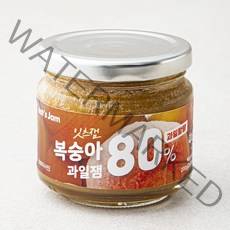 잇츠잼 복숭아 80% 과일잼, 200g, 1개