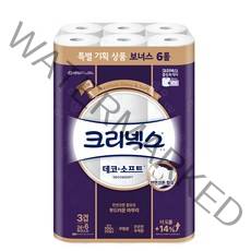 [리뉴얼] 크리넥스 데코앤소프트 25m 24+6롤, 1개