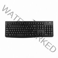 로지텍 유선키보드 K120 NEW 블랙/USB/키스킨포함