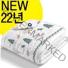 [코스트코] NEW 22년 이메텍 프리미엄 순면 전기요- 싱글 1인용/ 반짝세일 / 전자파No 라돈No / 무봉제 열압축 / 경제적전기요금/순면전기요, 버니