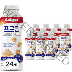 켈로그 프로틴그래놀라 쉐이크 미숫가루맛, 50g, 24개