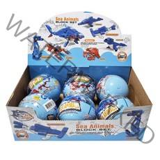 아이프렌즈 해양캡슐 블럭 6종 세트, 혼합색상