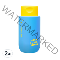 손상모발용 밀크밤 헤어팩, 300ml, 2개