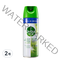 데톨 항균 스프레이 모닝 듀, 2개, 450ml