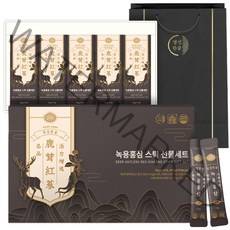 정성한줌 녹용홍삼 스틱 선물세트, 65포 x 1박스