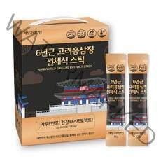 개성고려삼인 6년근 고려홍삼정 전체식 스틱 100p, 1200g, 1개