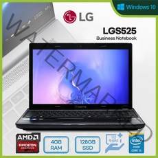 LG 노트북 코어i5 4세대 8세대 15.6인치 SSD240G RAM8G 사무용 가정용 윈도우10, LGS525, WIN10, 4GB, 128GB, 블랙