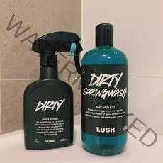 Lush 러쉬 더티 스프링워시 샤워젤 500g + 더티 바디스프레이 Dirty bodyspray, 1개