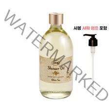 Sabon 사봉 샤워 오일 화이트티 500ml (+샤워펌프 포함)